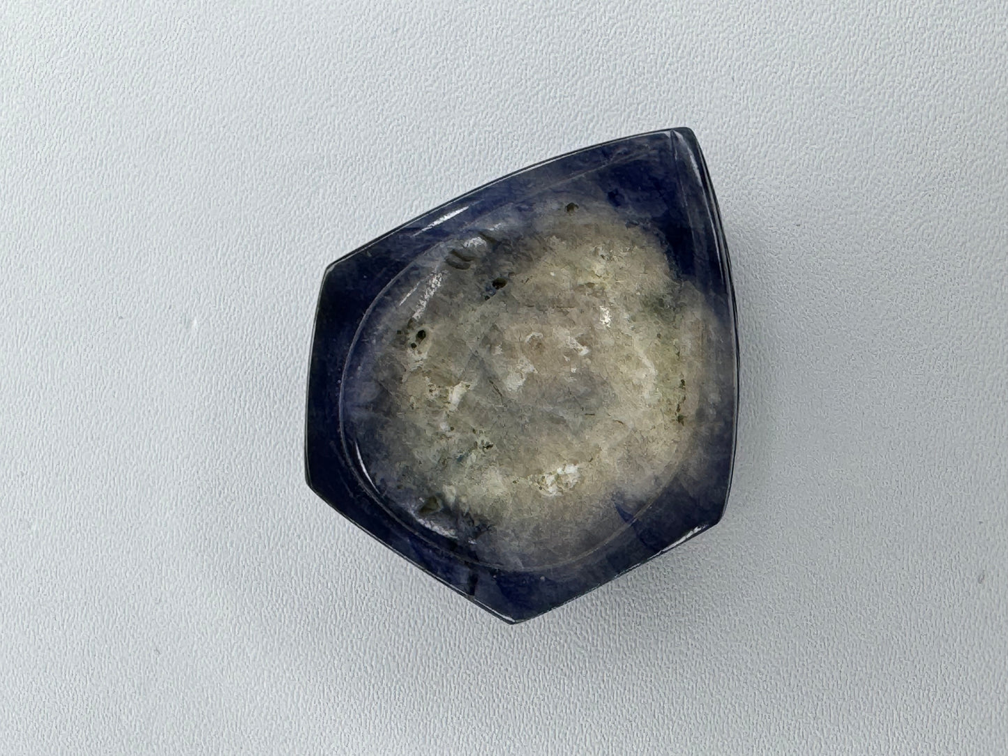 Natural Blue Sapphire Old Mughal Carving Beautiful Blue Sapphire Gemstone Natural Burma Blue Sapphire Gemstone