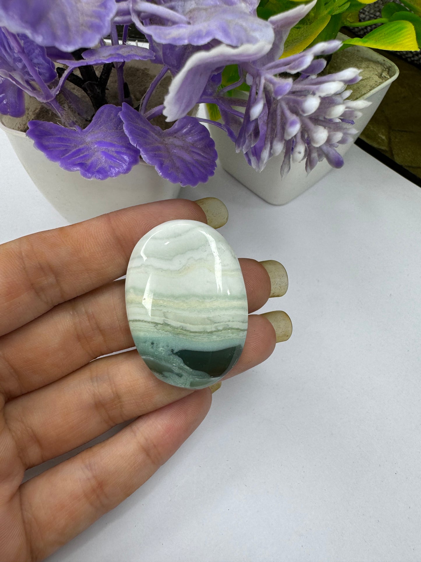 Natural Saturn Chalcedony Beautiful Natural Saturn Chalcedony Gemstone Saturn Chalcedony Wholesale Saturn Chalcedony Cabochon Lot Chalcedony Loose Cabs For Jewelry Making