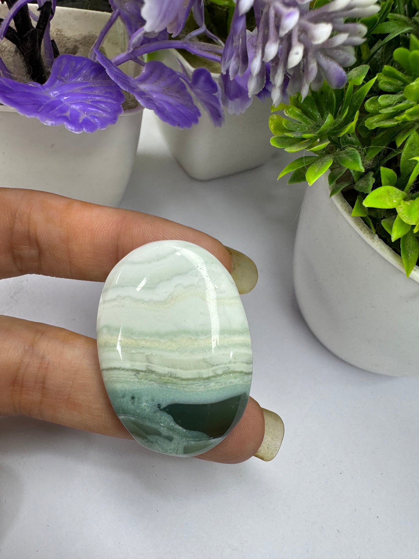 Natural Saturn Chalcedony Beautiful Natural Saturn Chalcedony Gemstone Saturn Chalcedony Wholesale Saturn Chalcedony Cabochon Lot Chalcedony Loose Cabs For Jewelry Making