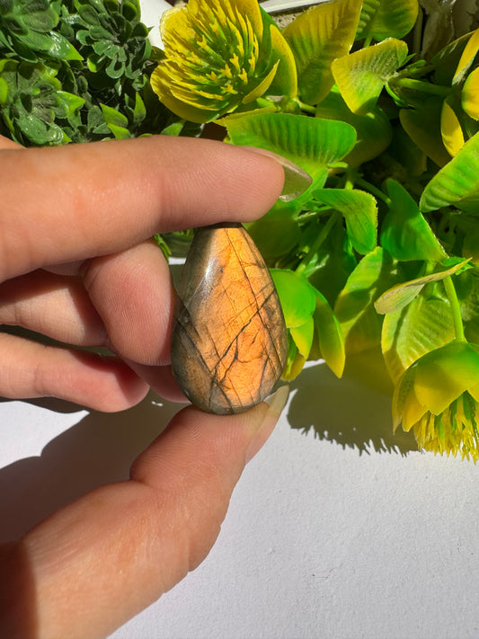 Natural Labradorite Cabochon Natural Labradorite Loose Stone Cab Semi  Precious Gemstone Beautiful Natural Labradorite Gemstone For Jewelry Making Natural Labradorite Pear cut Stone