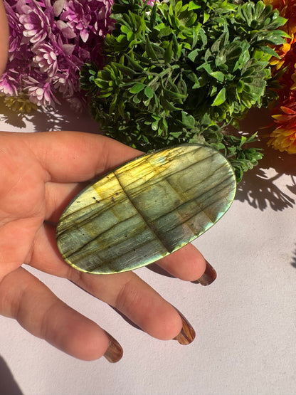 Natural Labradorite Cabochon Beautiful Calibrated Natural Labradorite Gemstone For Jewelry Making Natural Labradorite Oval Cut Stone