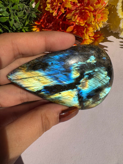 Beautiful Natural Labradorite cabochon Natural Labradorite Pear Cut Shape Gemstone Natural Labradorite Loose Stone Cab Semi Precious Gemstone For Jewelry Making