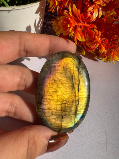 Natural Labradorite Stone Natural Labradorite Cabochon Gemstone Flashy Oval Cut Shape Natural Labradorite Stone