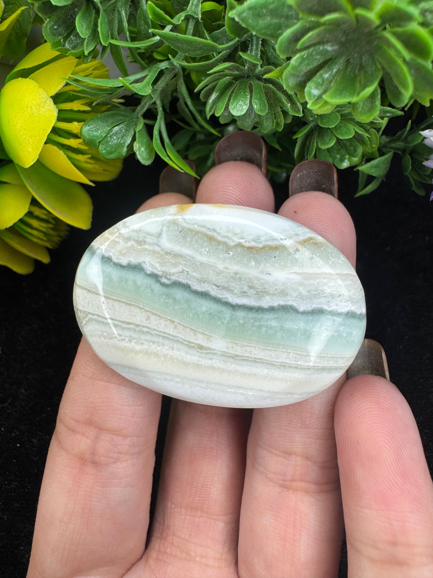 Natural Saturn Chalcedony Cabochon Beautiful Natural Saturn Chalcedony Gemstone Natural Saturn Chalcedony Stone For Jewelry Making