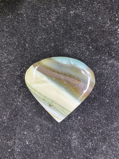 Beautiful Natural Saturn Chalcedony Natural Saturn Chalcedony Gemstone Saturn Chalcedony Pear Cut Stone For Jewelry Making