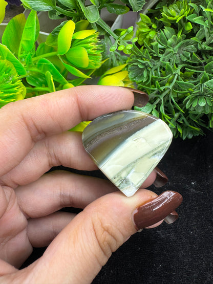 Beautiful Natural Saturn Chalcedony Natural Saturn Chalcedony Gemstone Saturn Chalcedony Pear Cut Stone For Jewelry Making