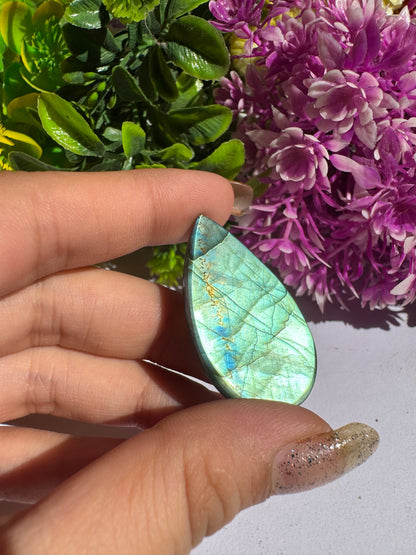 Natural Labradorite Gemstone Beautiful Natural Labradorite Cabochon Stone For Jewelry Making Natural Labradorite Fire Gemstone