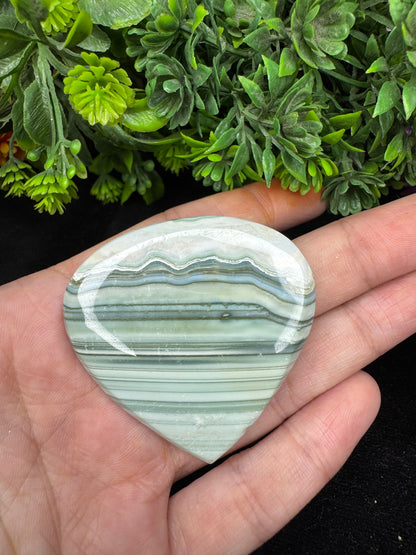 Beautiful natural saturn chalcedony gemstone cabochon for jewelry making and wire wrapping.