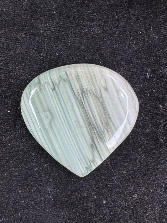 Beautiful natural saturn chalcedony pear cut gemstone cabochon for wire wrapping and jewelry making