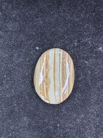 Oval cut natural saturn chalcedony gemstone cabochon for wire wrapping and jewelry making