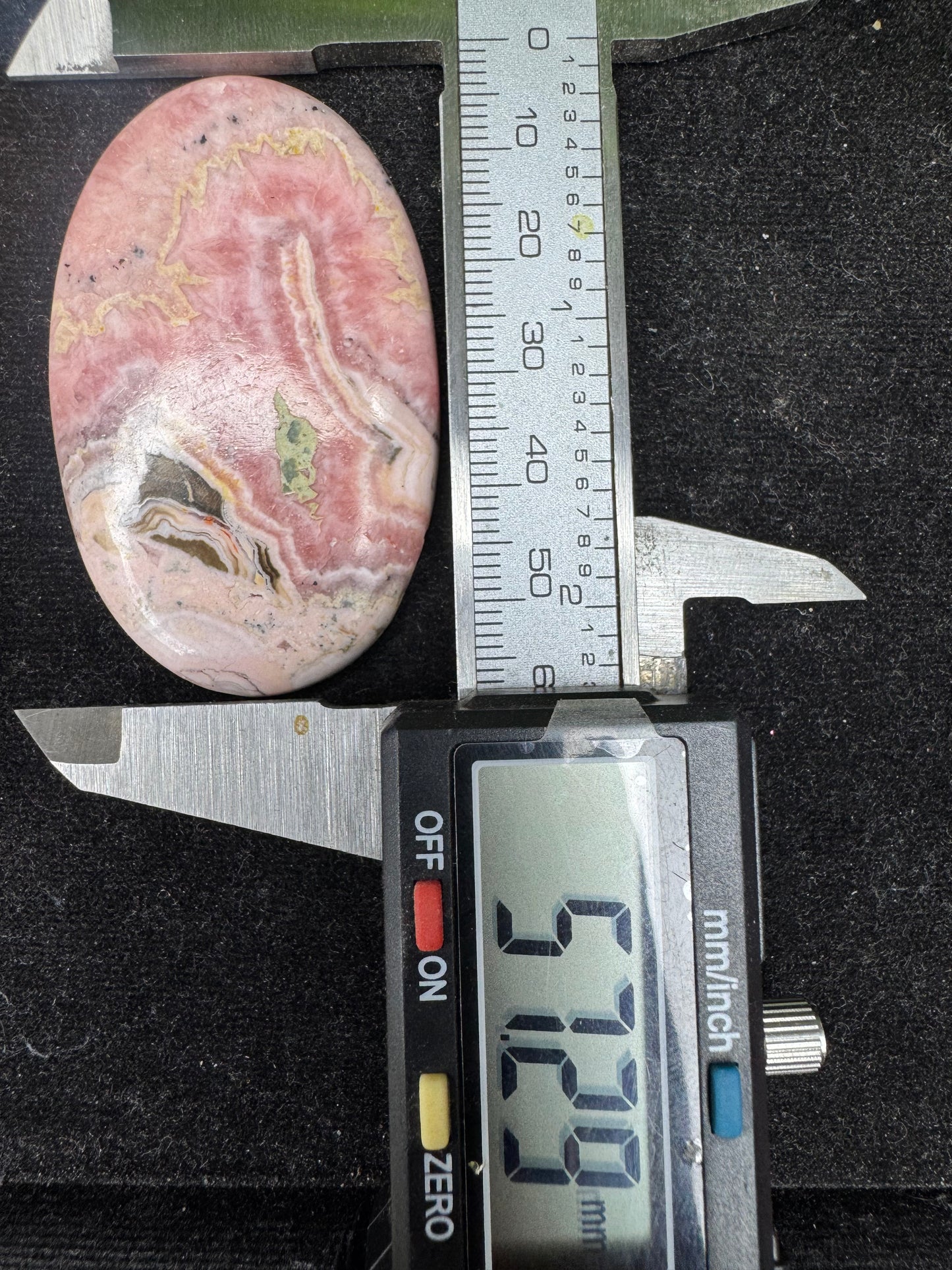 Big size Rhodochrosite cabochon gemstone for jewelry making and wire wrapping beautiful rhodochrosite gemstone cabochon