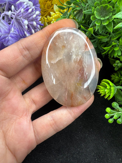 Beautiful fire Quartz Gemstone cabochon for jewelry making and wire wrapping oval cut fire quartz cabochon