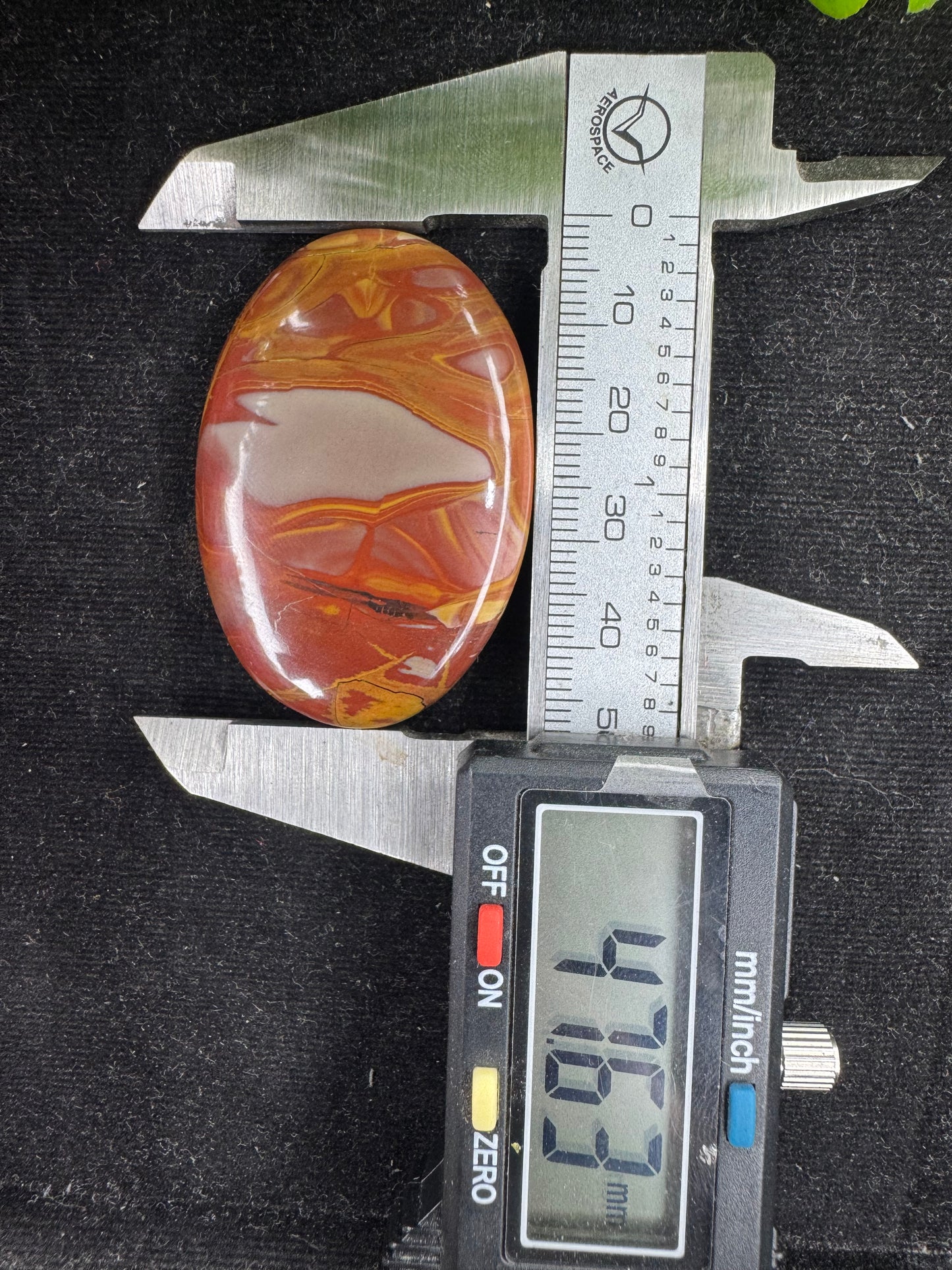 Beautiful Noorena Jasper cabochon gemstone for jewelry making and wire wrapping