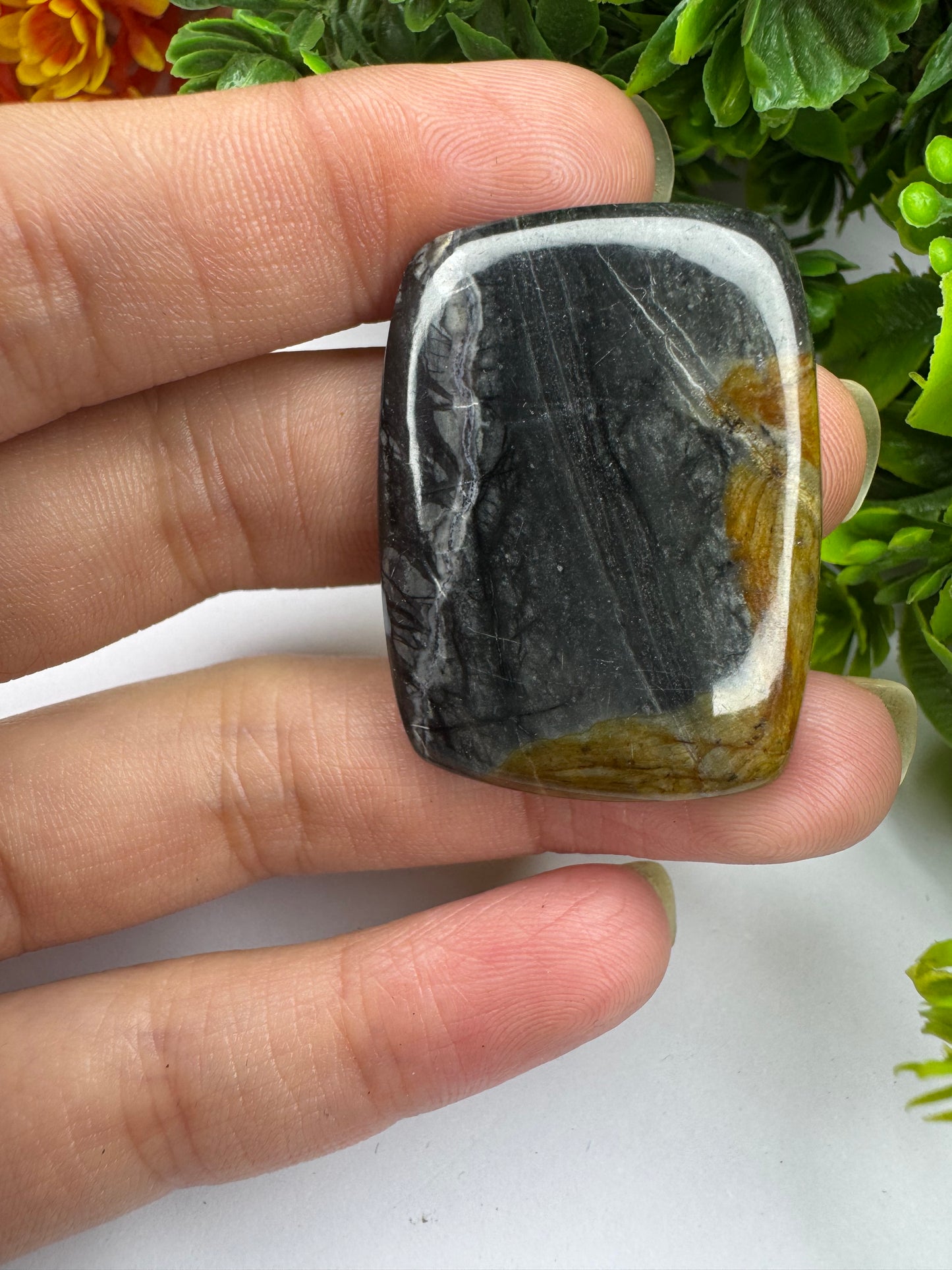 Gorgeous natural Pietersite gemstone cabochon for jewelry making and wire wrapping amazing pietersite cabochon