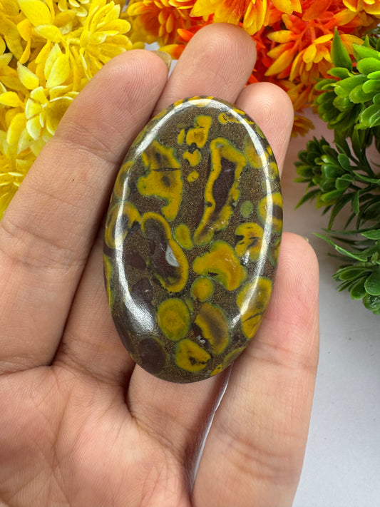 Natural oval Fruit jasper oval cut gemstone cabochon for jewelry making beautiful fruit jasper.