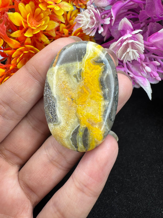 Natural Bumble Bee Jasper gemstone cabochon amazing bumble bee jasper cabochon for jewelry making and wire wrapping