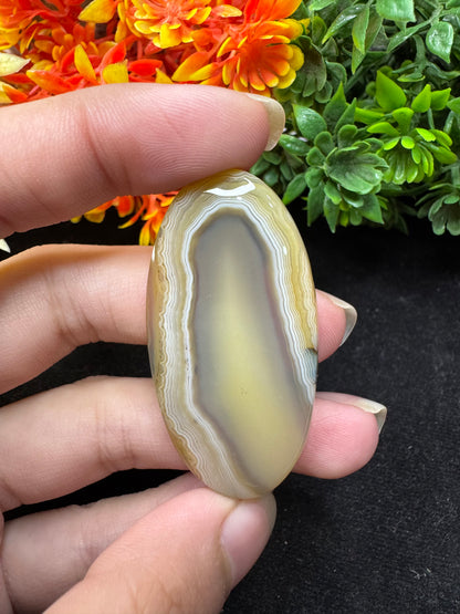 amazing Natural oval Botswana agate gemstone cabochon for jewelry making and wire wrapping amazing