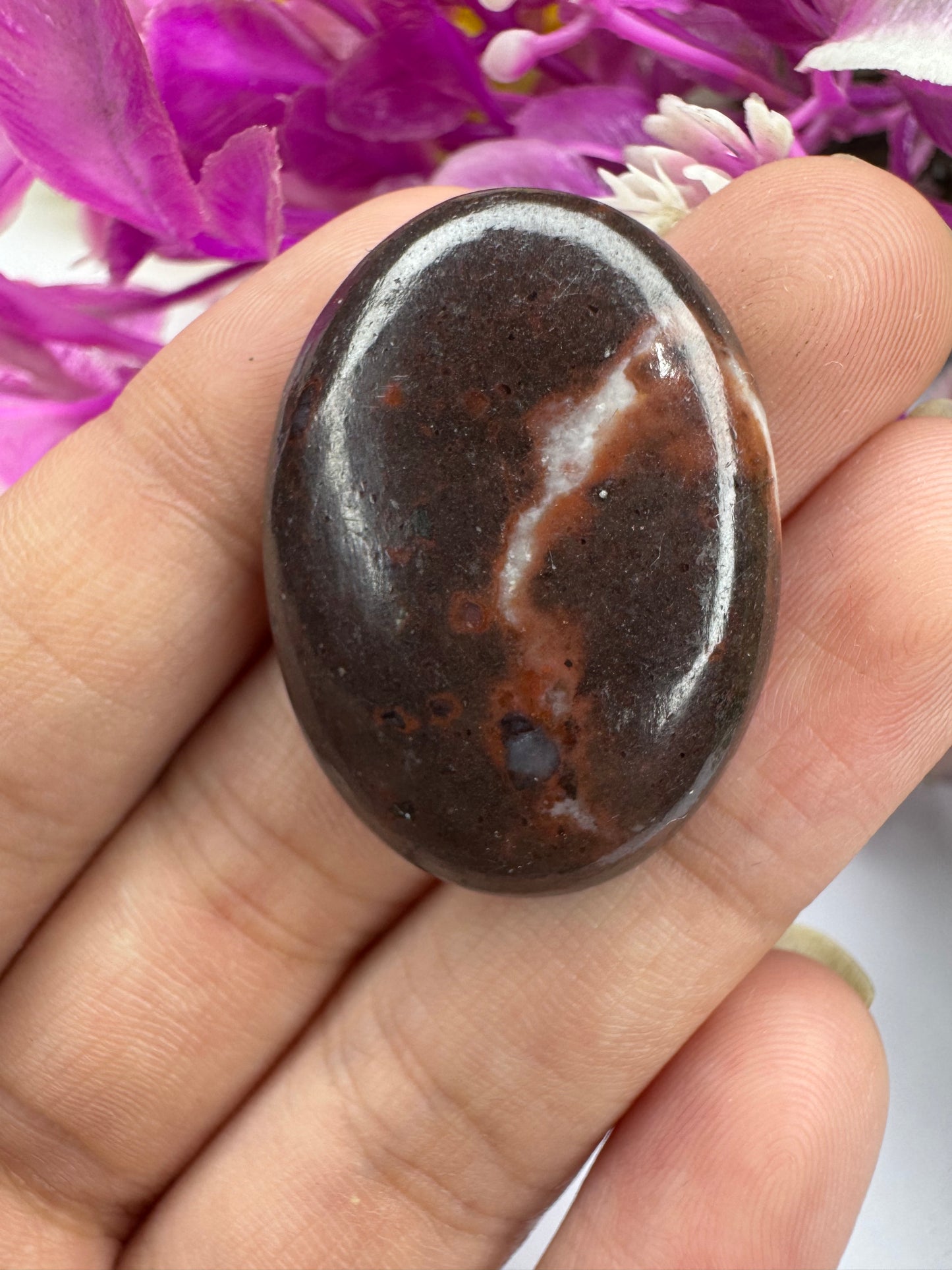 Natural Bloodstone for making jewelry and wire wrapping beautiful bloodstone cabochon.