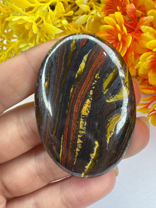 Beautiful Natural Iron Tiger Eye gemstone cabochon for jewelry making and wire wrapping amazing iron tiger eye gemstone cabochon