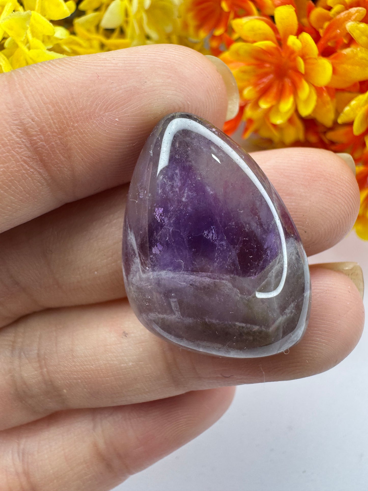 beautiful Amethyst cabochon gemstone for jewelry making and wire wrapping beautiful pear cut natural amethyst cabochon