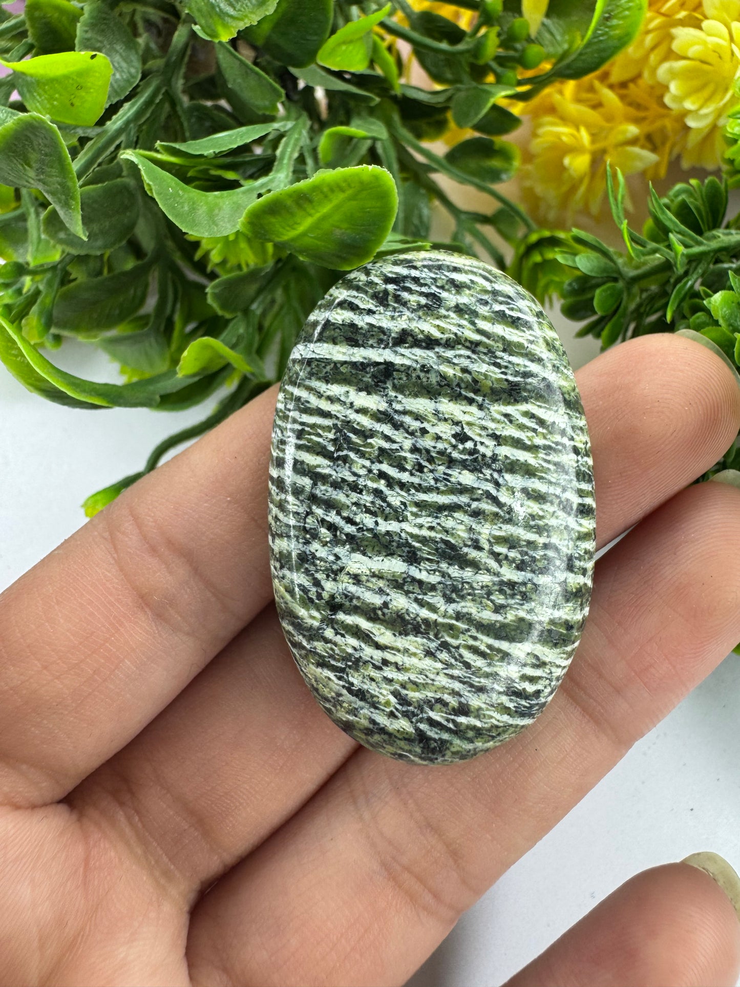 Amazing Natural Swiss Green Opal Cabochon for jewelry making and wire wrapping beautiful pattern swiss green opal oval cut swiss opal cabochon