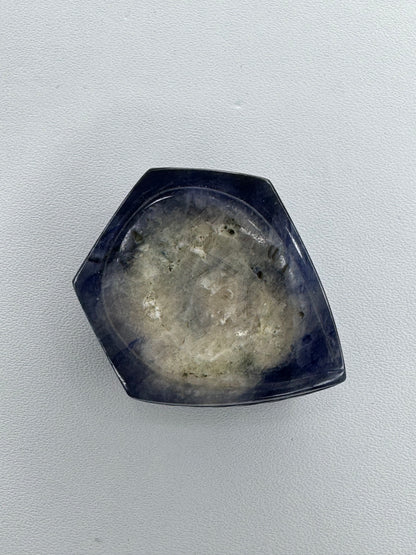 Natural Blue Sapphire Old Mughal Carving Beautiful Blue Sapphire Gemstone Natural Burma Blue Sapphire Gemstone