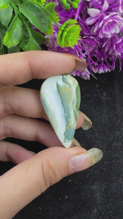 Natural Saturn Chalcedony Cabochon Beautiful Natural Saturn Chalcedony Gemstone Natural Saturn Chalcedony Loose Cabs For Jewelry Making Stone