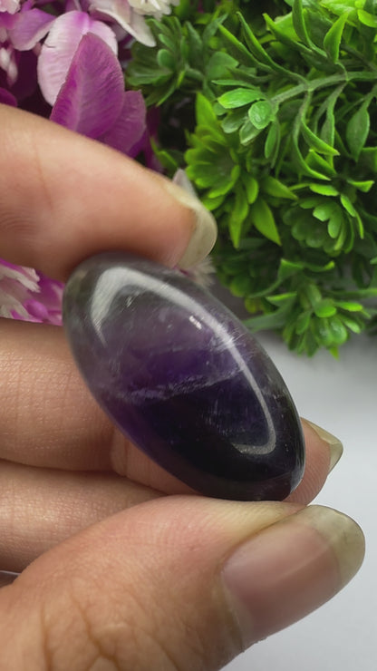 Amazing Amethyst cabochon gemstone for jewelry making and wire wrapping beautiful oval cut natural amethyst cabochon