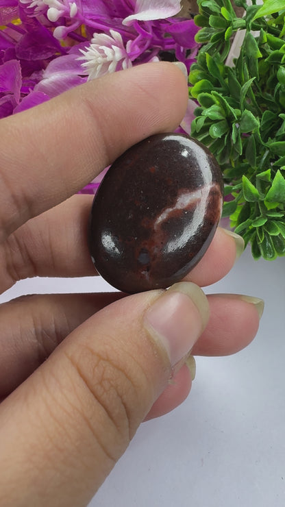 Natural Bloodstone for making jewelry and wire wrapping beautiful bloodstone cabochon.