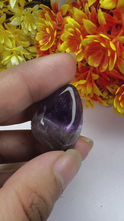 beautiful Amethyst cabochon gemstone for jewelry making and wire wrapping beautiful pear cut natural amethyst cabochon