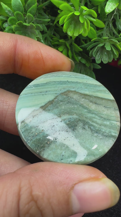 Round cut natural saturn chalcedony gemstone cabochon for jewelry making