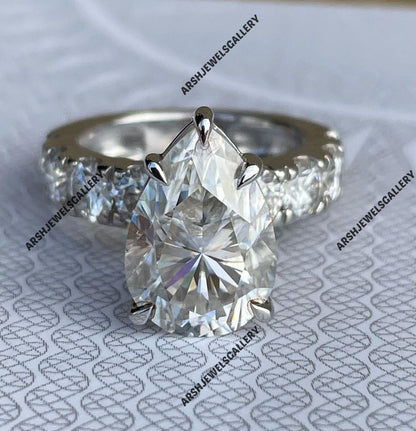 Beautiful & unique design moissanite ring 925 sterling silver ring vintage moissanite ring engagement ring wedding ring